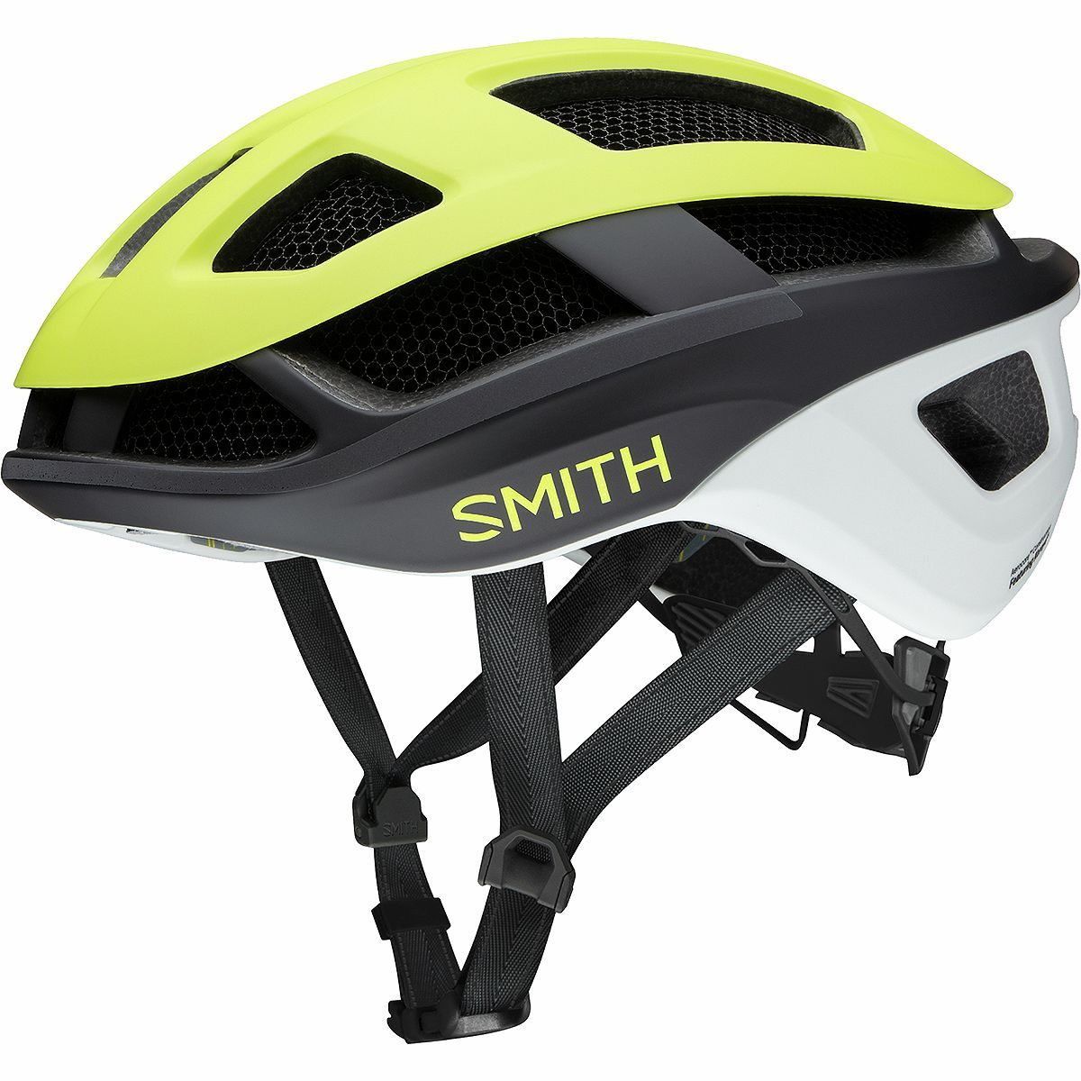 Image of Smith Trace Mips Helmet Matte Neon Yellow Viz, M