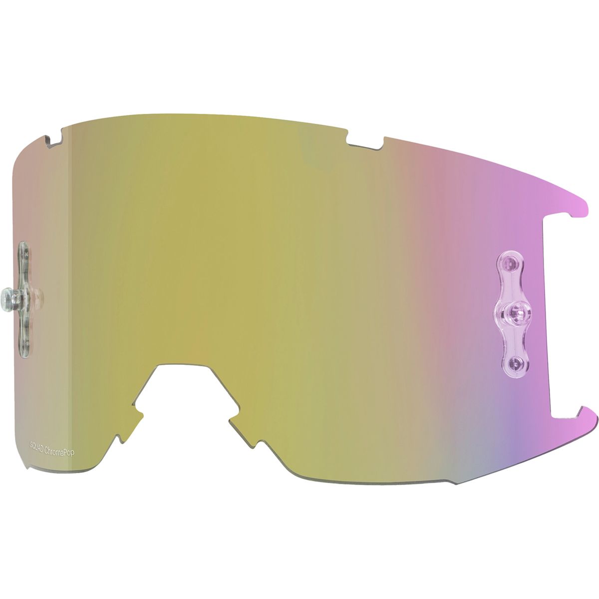 Image of Smith Squad MTB Goggles Replacement Lens Chromapop Contrast Yellow AF, One Size
