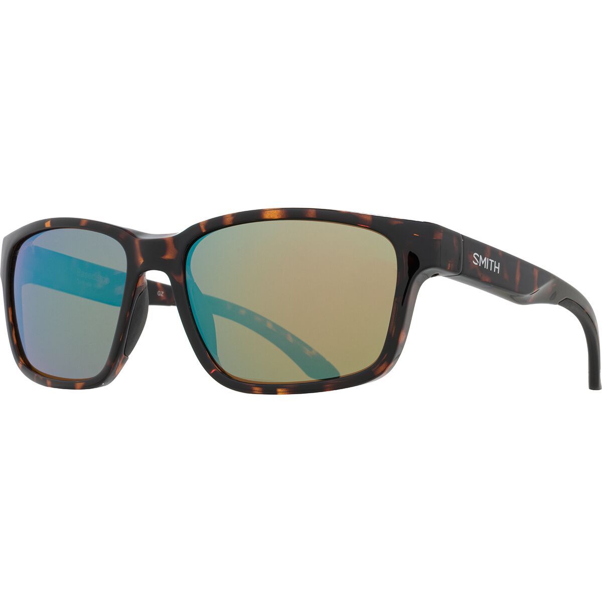 Smith Basecamp ChromaPop Polarized Sunglasses Tortoise/Opal Mirror Polarized, One Size