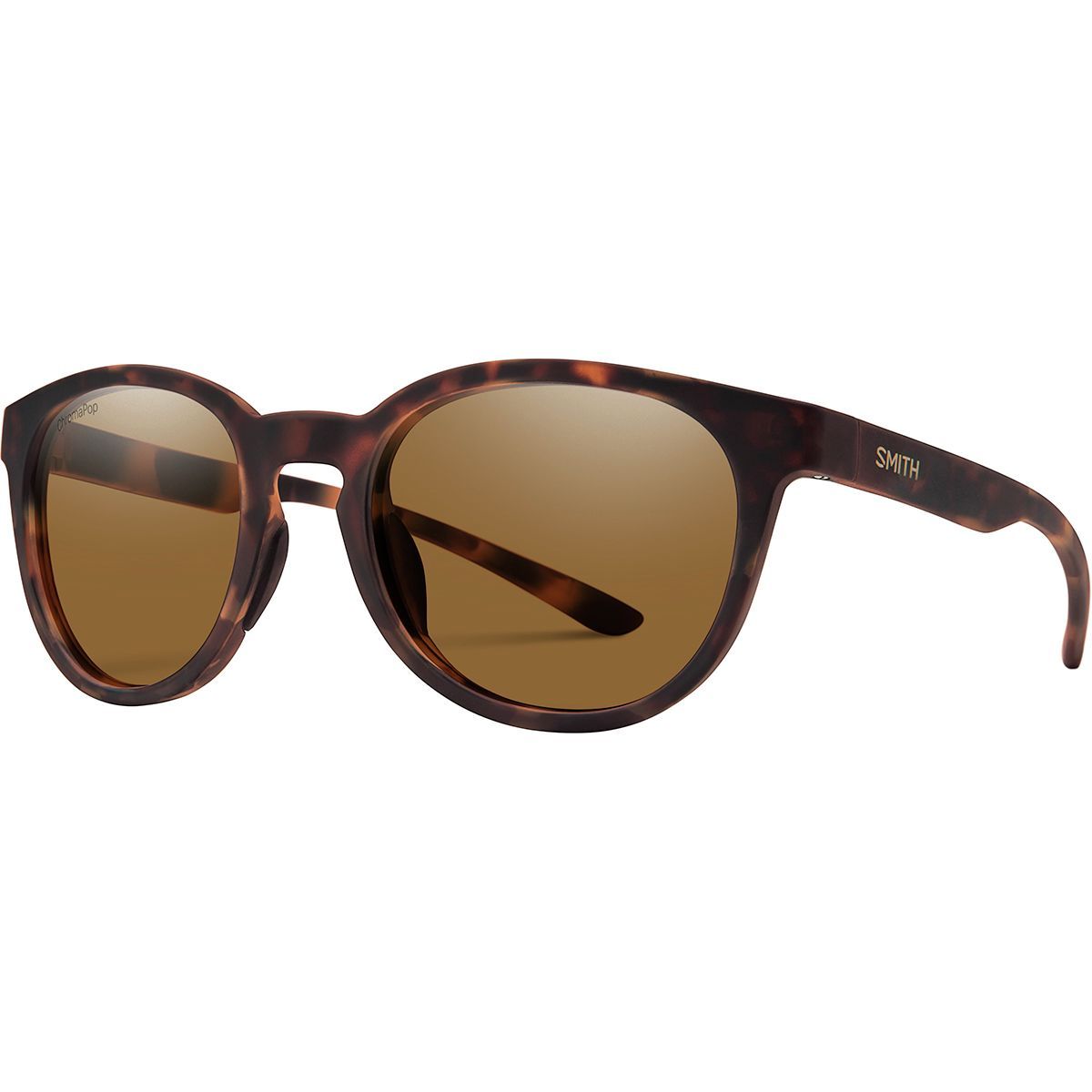 Image of Smith Eastbank ChromaPop Polarized Sunglasses Matte Tortoise Frame/Brown Polarized, One Size