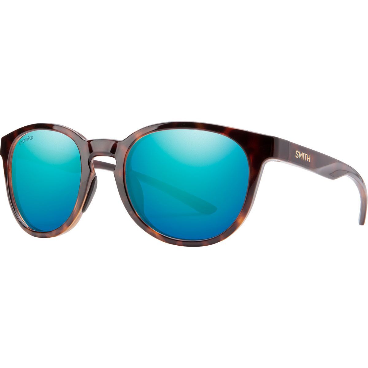 Image of Smith Eastbank ChromaPop Polarized Sunglasses Tortoise/ChromaPop Polarized Opal Mirror, One Size