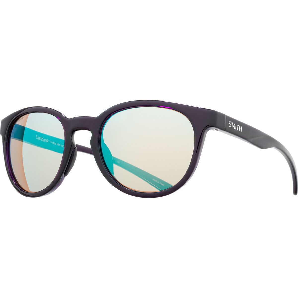 Smith Eastbank ChromaPop Sunglasses Crystal Midnight/Opal Mirror, One Size