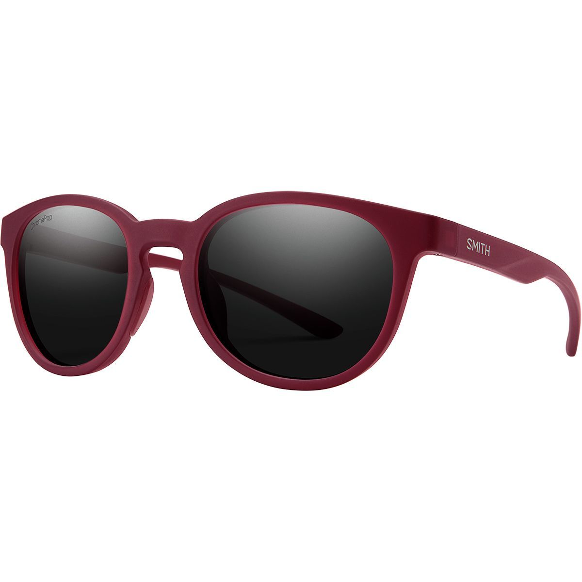 Smith Eastbank ChromaPop Sunglasses Matte Crystal Deep Maroon/Black, One Size