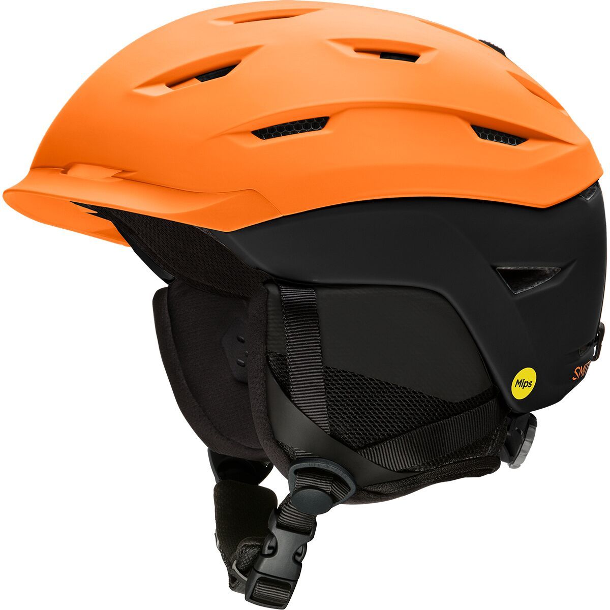 Smith Level Mips Helmet Matte Mandarin/Black, M