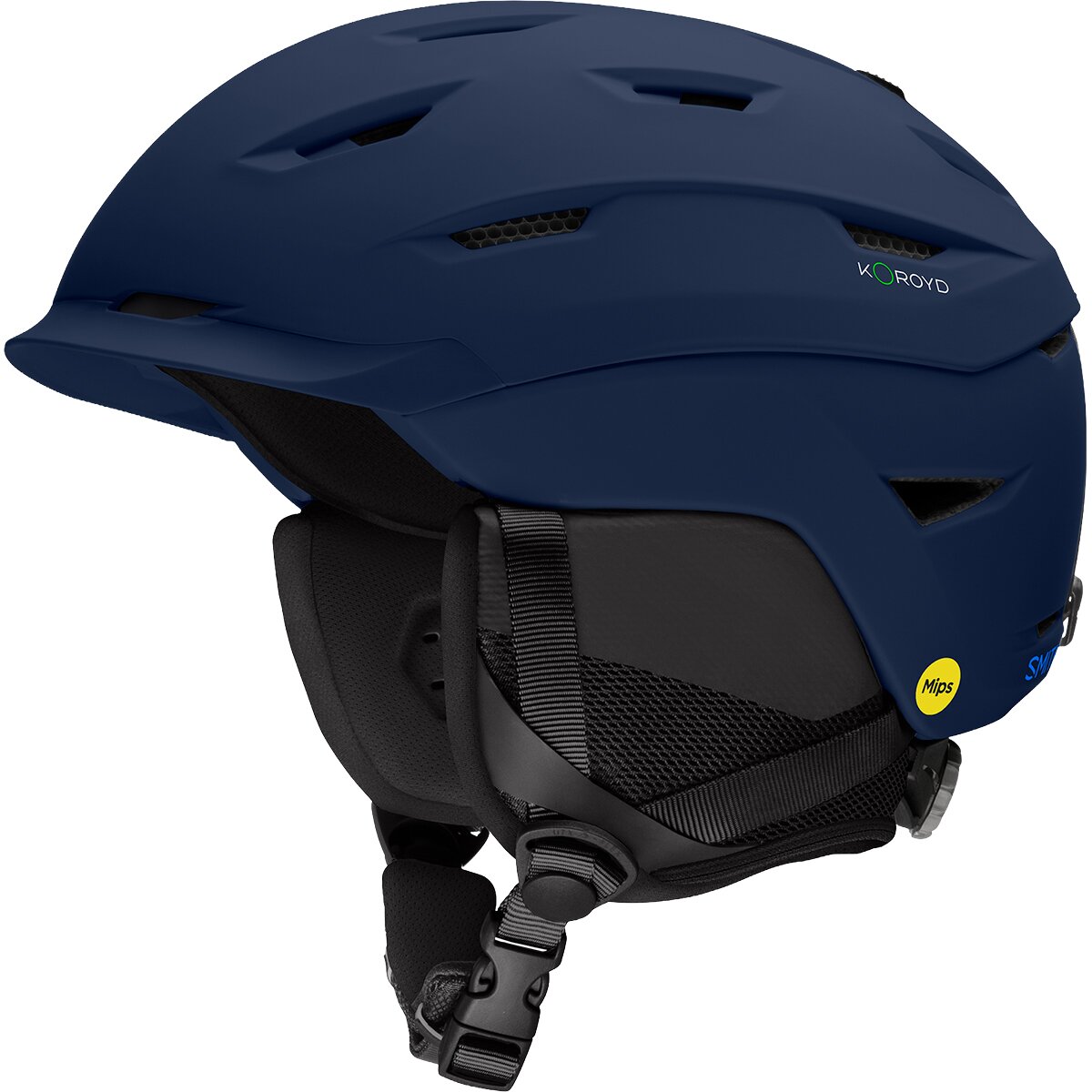 Image of Smith Level Mips Helmet Matte Midnight, M