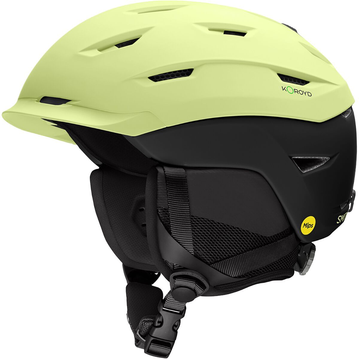 Image of Smith Level Mips Helmet Matte Serpentine/Black, M