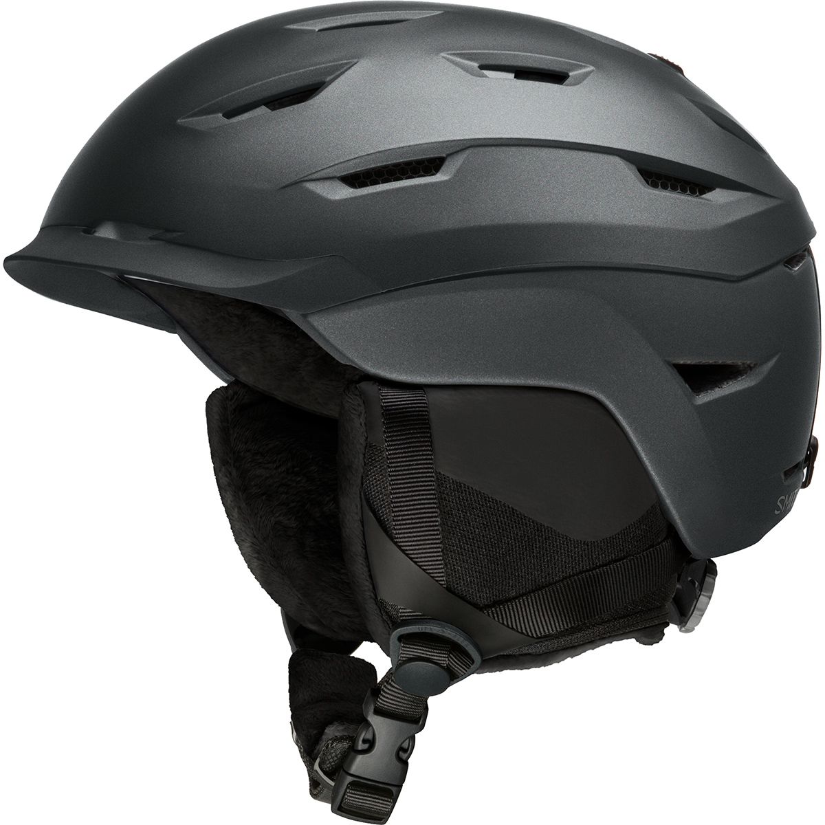 Image of Smith Liberty Helmet - Women's Matte Black Pearl, S