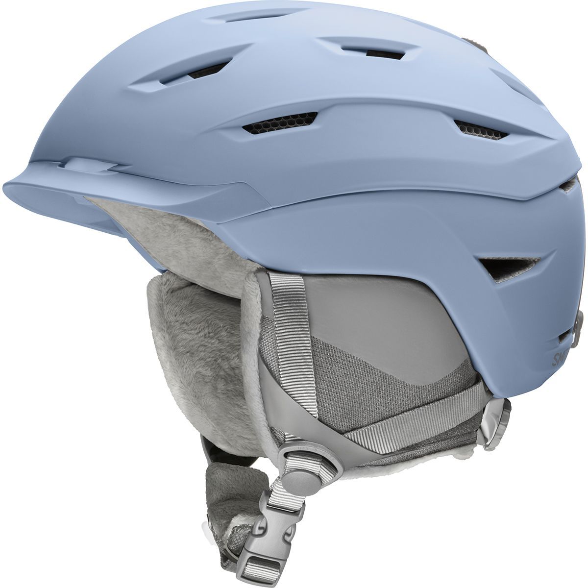 Smith Liberty Helmet - Women's Matte Smokey Blue, S
