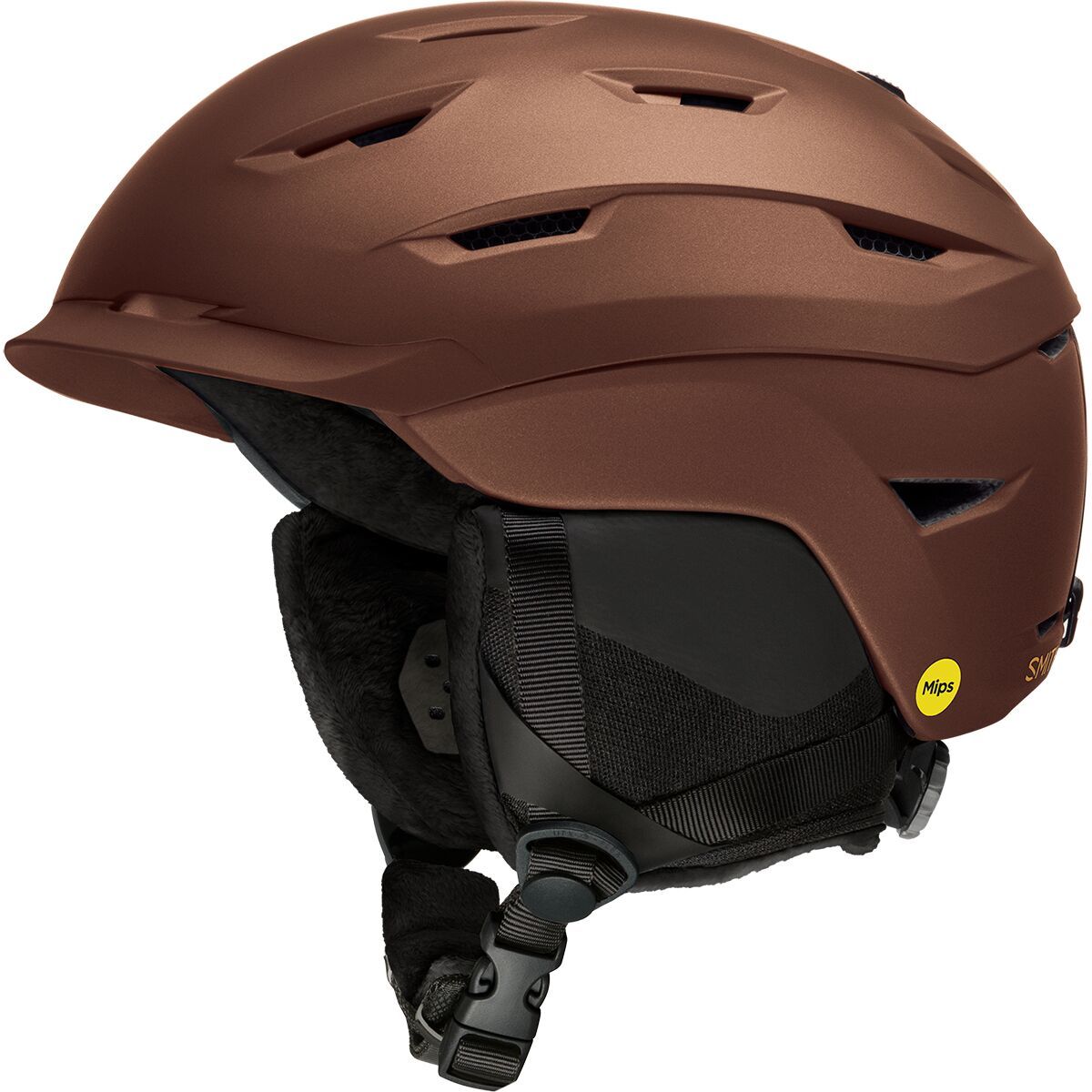 Image of Smith Liberty Mips Helmet - Women's Matte Metallic Sepia, S