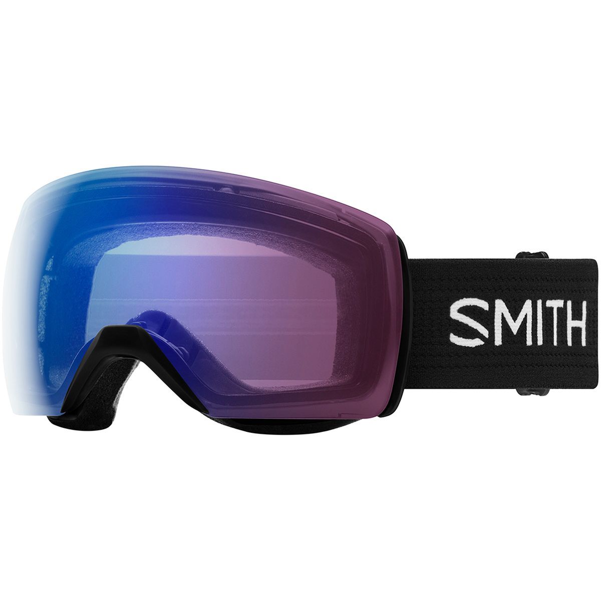 Smith Skyline XL ChromaPop Goggles Black/Chroma Photochromic Rose Flash, One Size