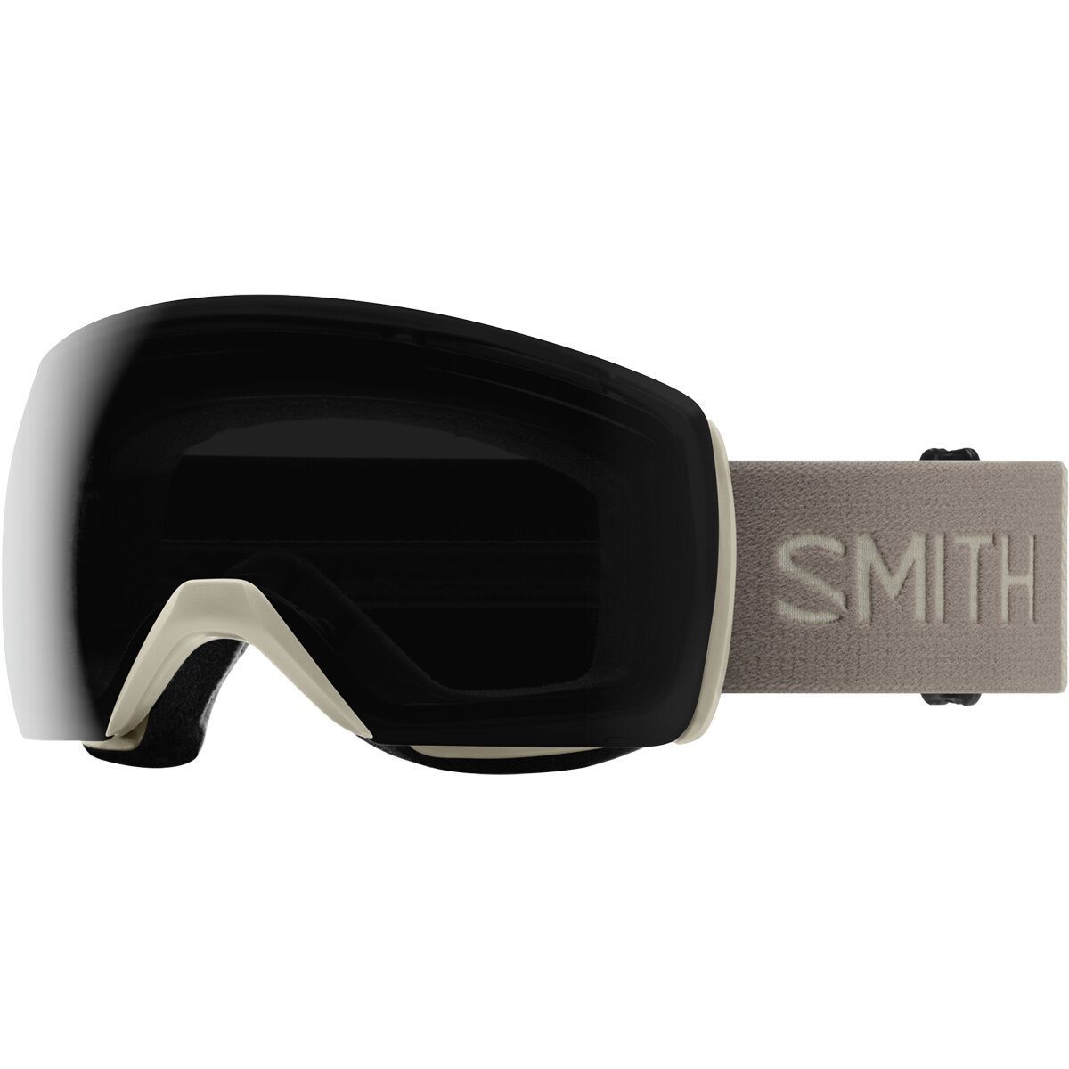 Image of Smith Skyline XL ChromaPop Goggles Chalk/ChromaPop Sun Black, One Size