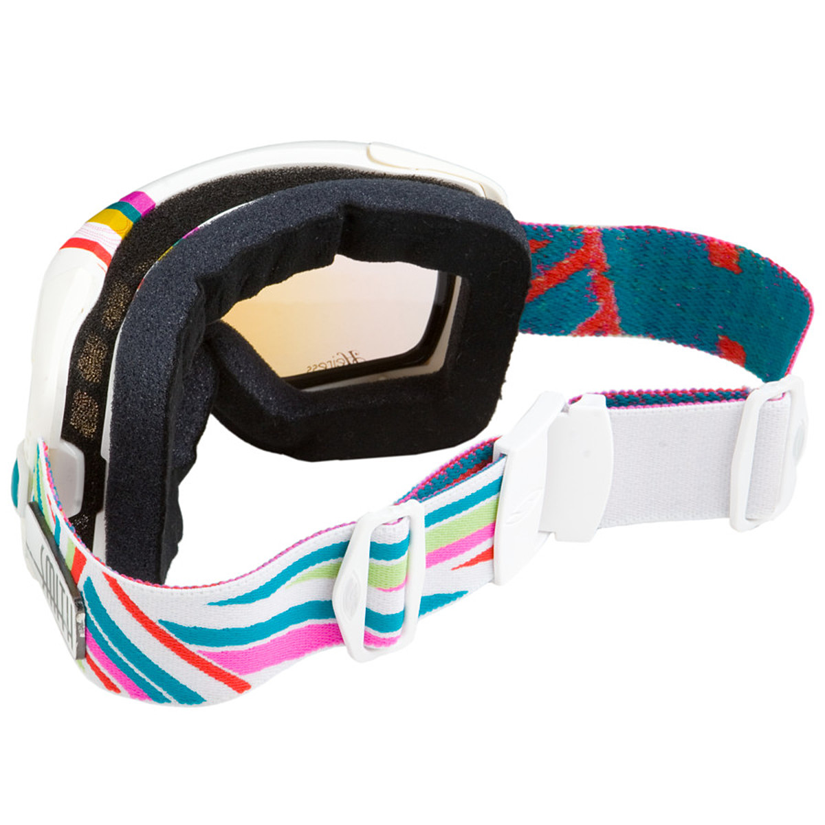 Smith Heiress Black White Skiing Snowboarding Googles Gorpcore / Winter Smith Optics Squad XL ChromaPop Snow Goggles w/ Bonus Lens  main image 2