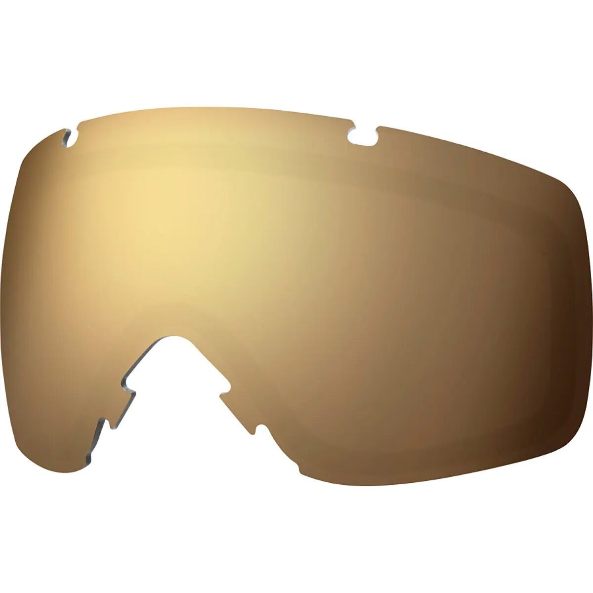 Smith I/O Goggles Replacement Lens Gold Sol-X Mirror, One Size