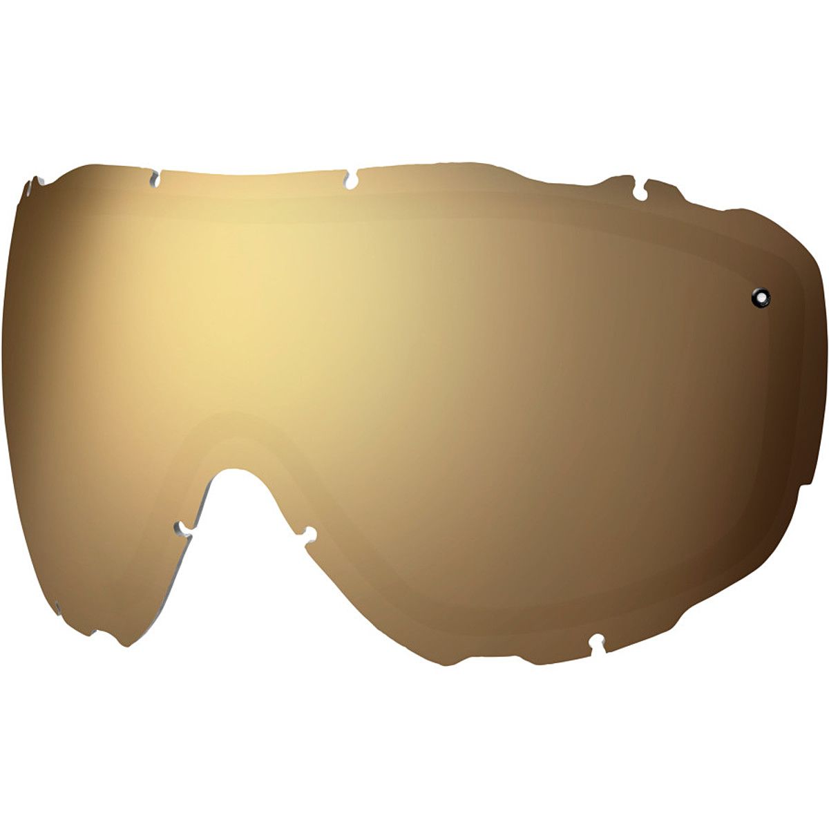 Smith Prophecy Turbo Goggles Replacement Lens Gold Sol-X Mirror, One Size