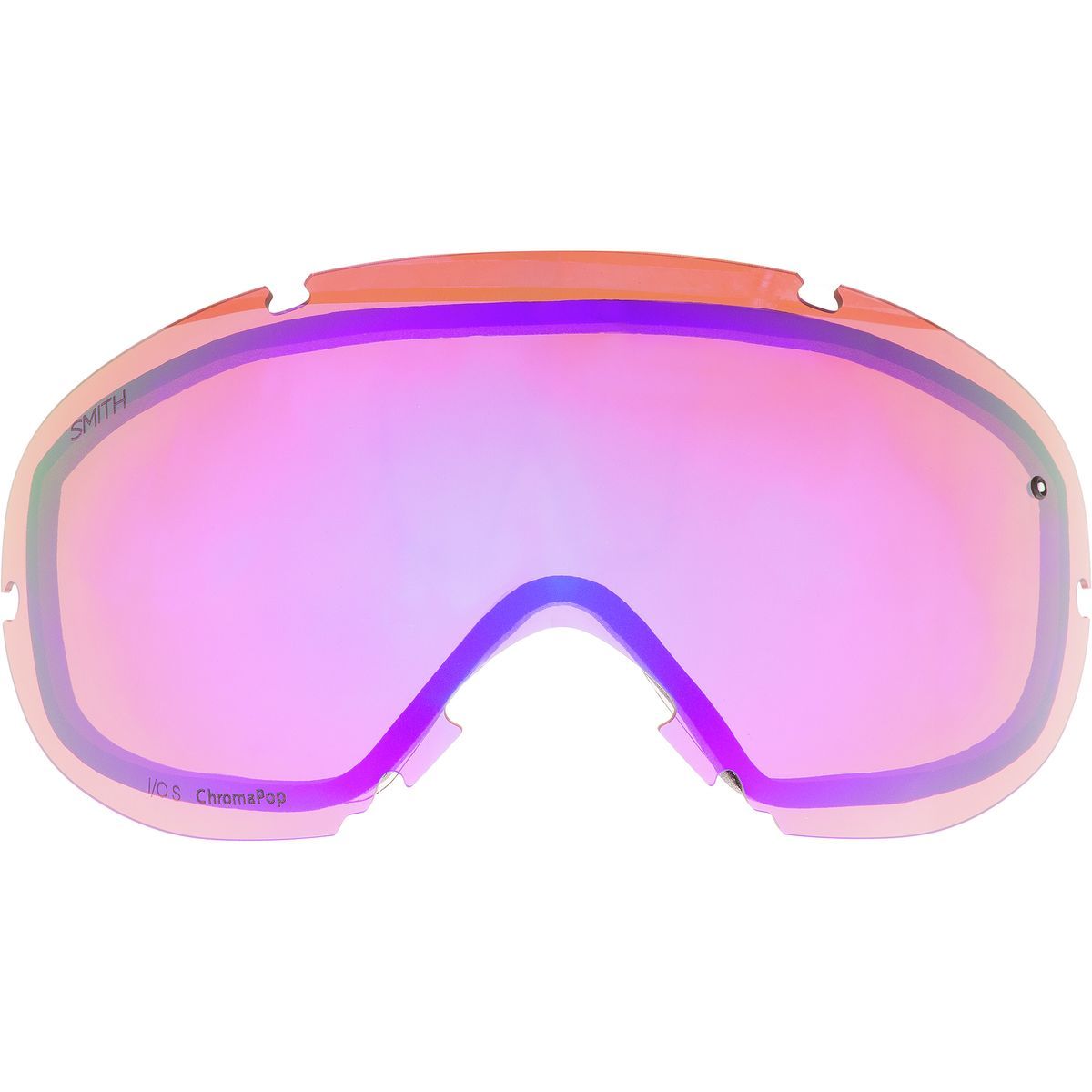 Smith I/O S Goggles Replacement Lens ChromaPop Everyday Violet Mirror, One Size
