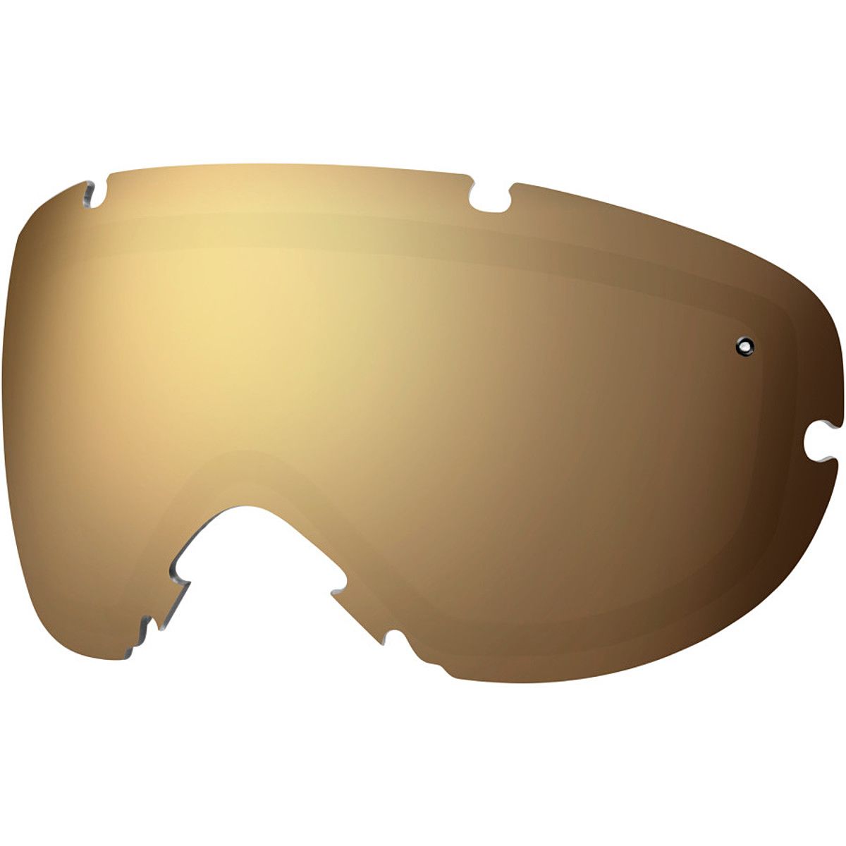 Smith I/O S Goggles Replacement Lens Gold Sol-X Mirror, One Size
