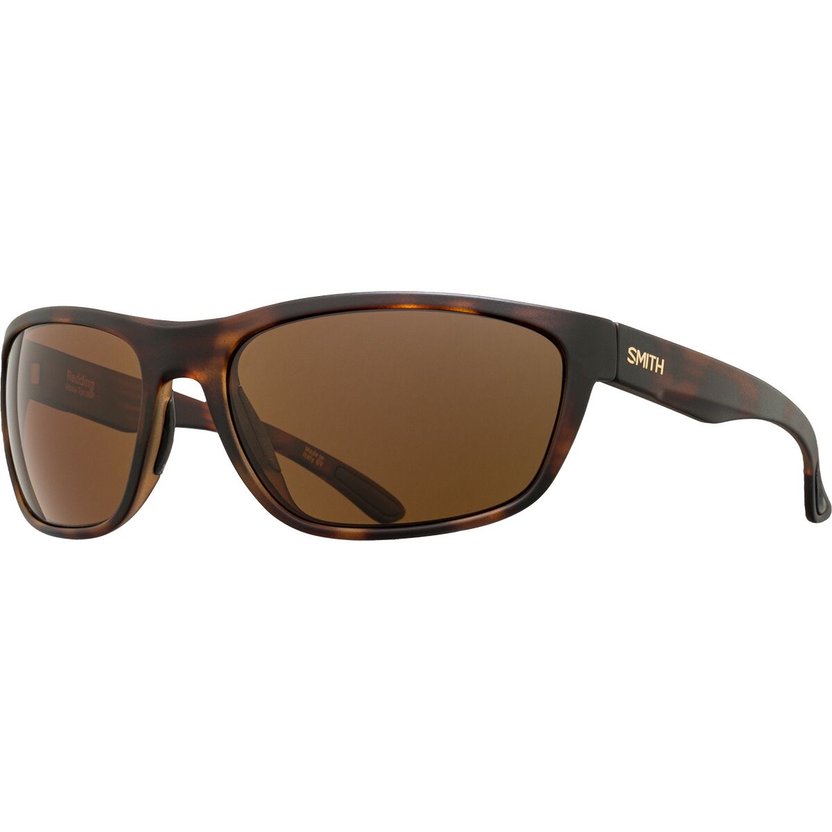 Image of Smith Redding Glass ChromaPop Polarized Sunglasses Matte Tortoise-Chromapop Polarized Brown, One Size
