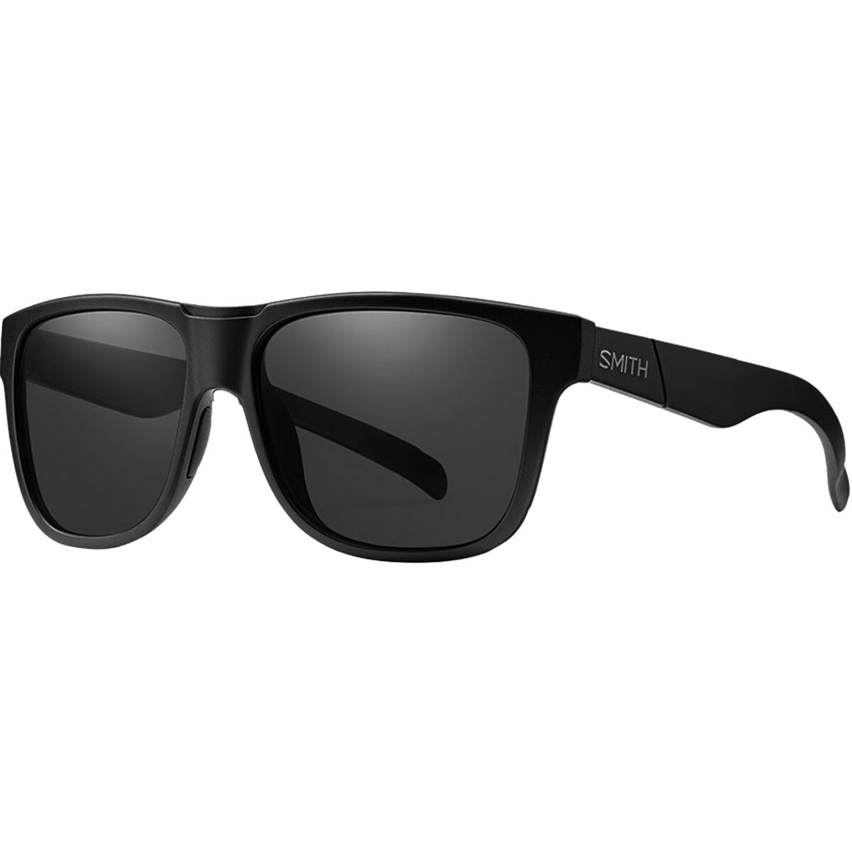 Smith Lowdown XL Steel ChromaPop Polarized Sunglasses Matte Black-Chromapop Polarized Black, One Size