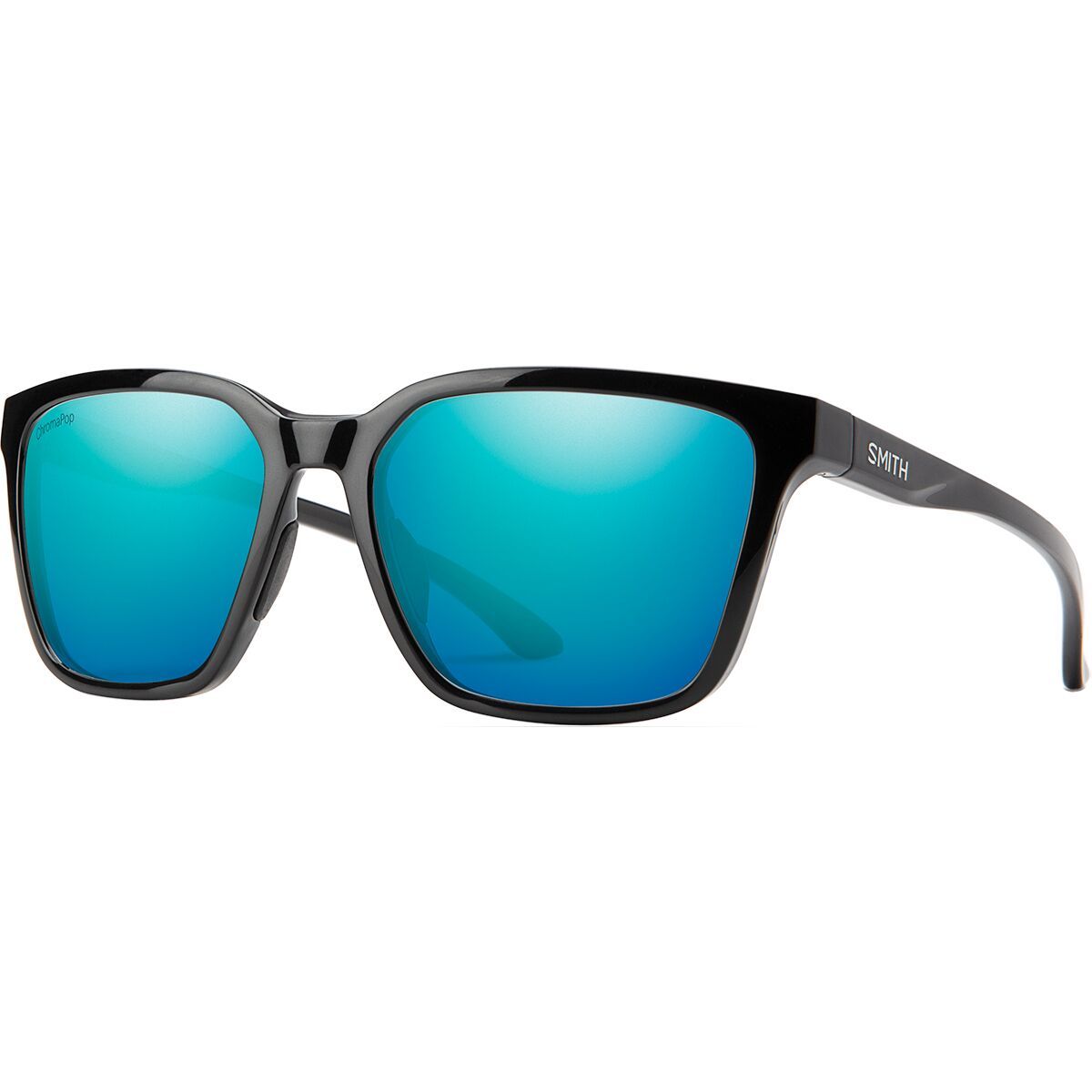 Smith Shoutout ChromaPop Polarized Sunglasses Black/ChromaPop Polarized Opal Mirror, One Size