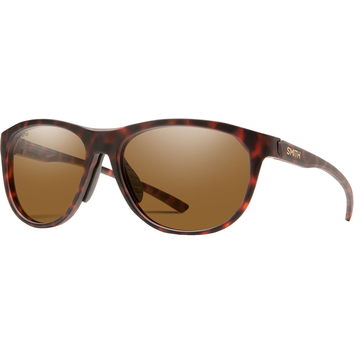 Smith Smith Uproar ChromaPop Polarized Sunglasses Matte Tortoise/ChromaPop Polarized Brown, One Size