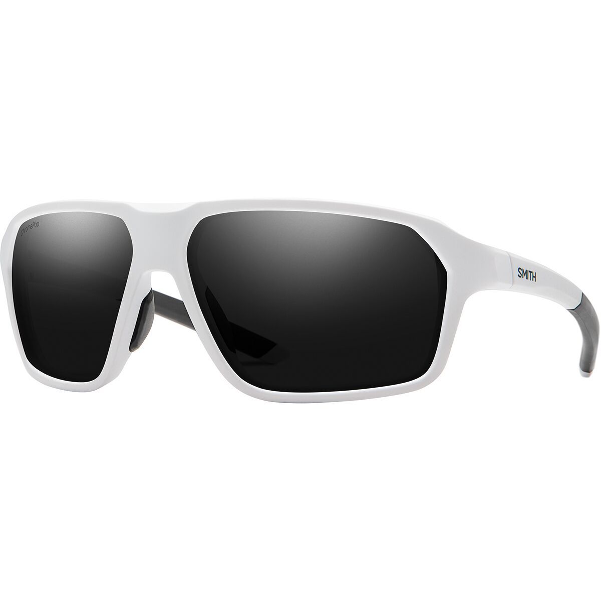 Smith Pathway ChromaPop Polarized Sunglasses Matte White/ChromaPop Black, One Size