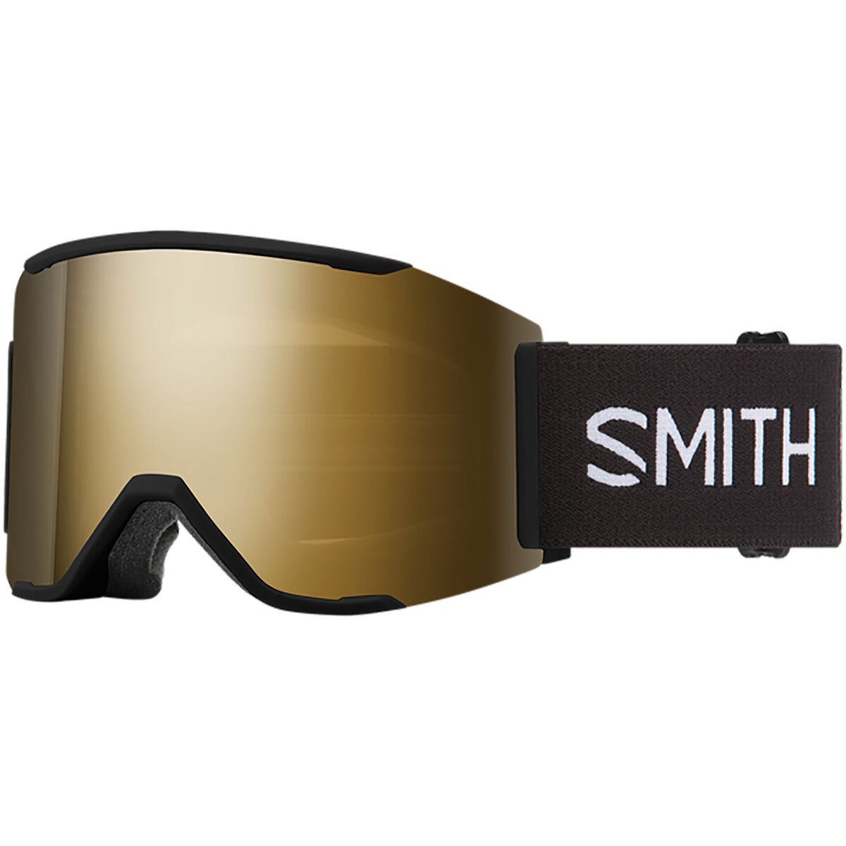 Image of Smith Squad MAG Goggles Black/ChromaPop Sun Black Gold Mirror, One Size