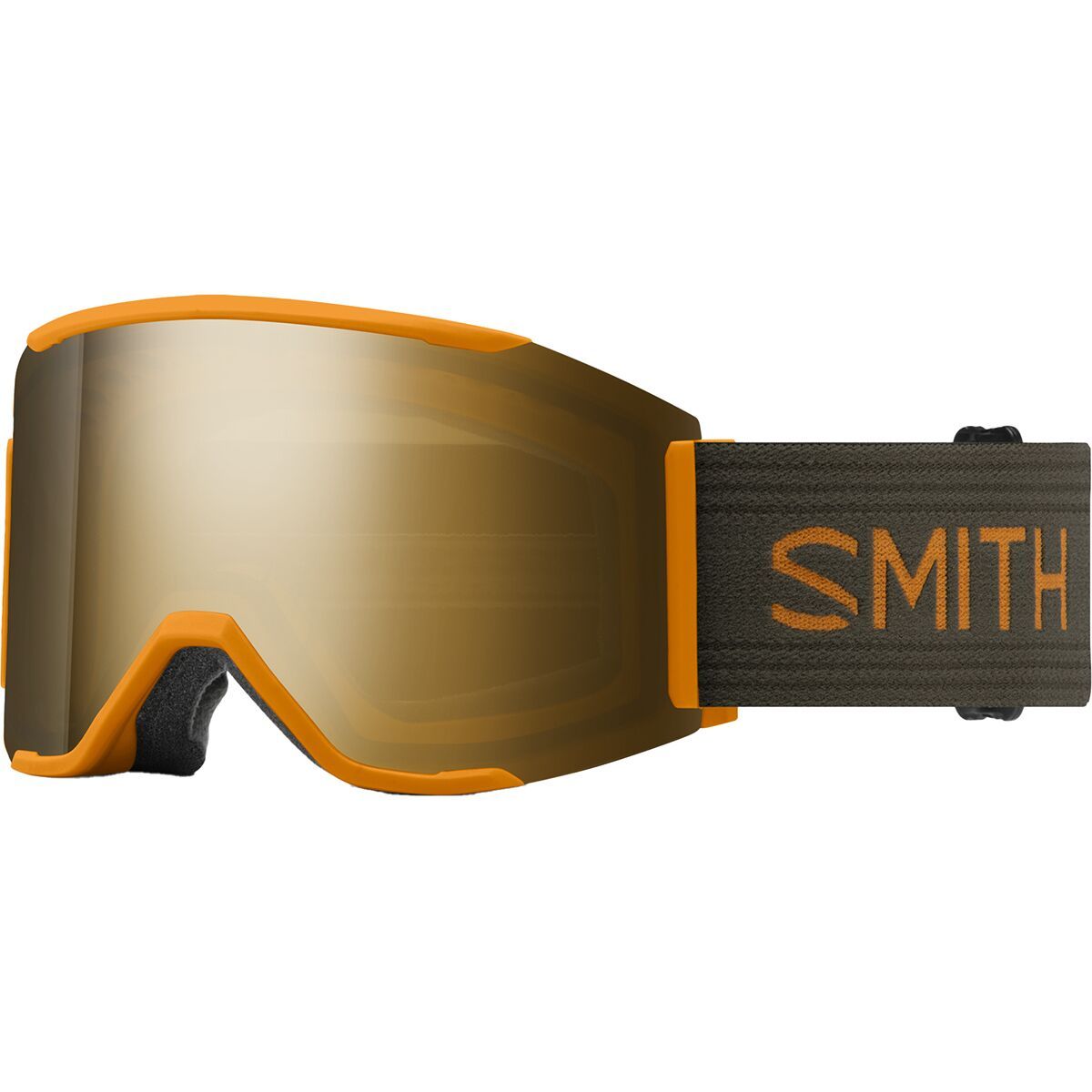 Image of Smith Squad MAG Goggles Sunrise/ChromaPop Sun Black Gold Mirror, One Size