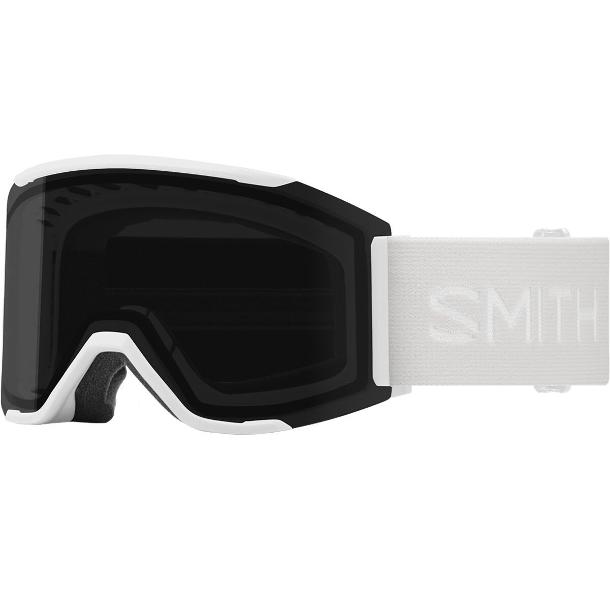 Image of Smith Squad MAG Goggles White Vapor/ChromaPop Sun Black, One Size