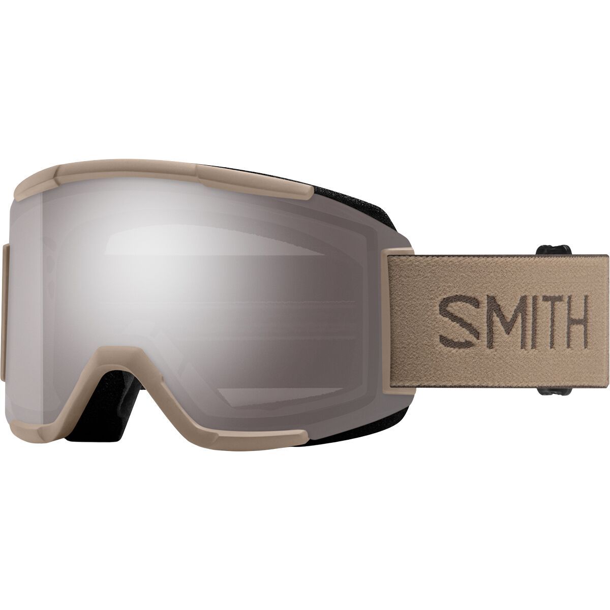 Image of Smith Squad Goggles Bandit/ChromaPop Sun Platinum Mirror, One Size