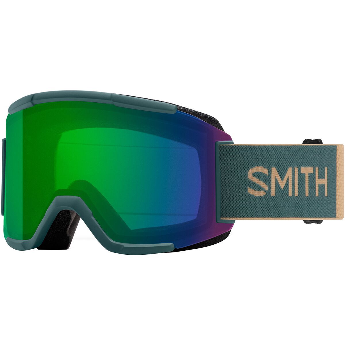 Smith Squad Goggles Everyday Green Mirror/Spruce, One Size