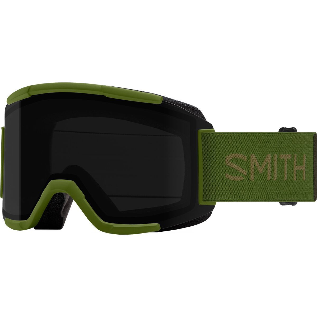 Smith Squad Goggles Olive/ChromaPop Sun Black, One Size