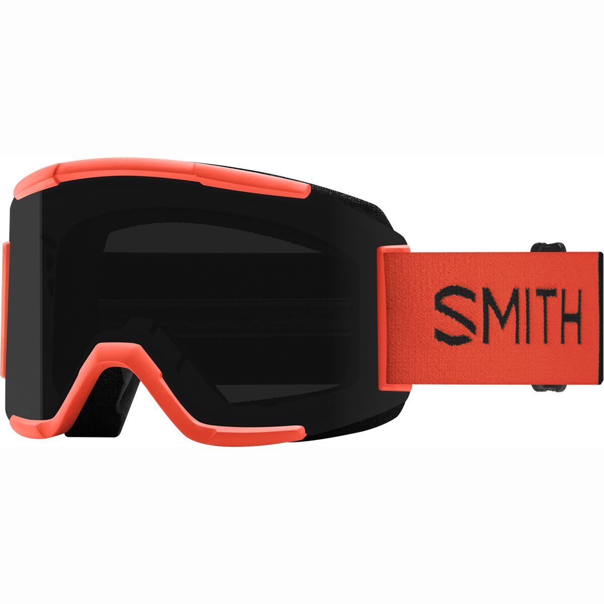 Smith Squad Goggles Poppy/ChromaPop Sun Black/Clear, One Size
