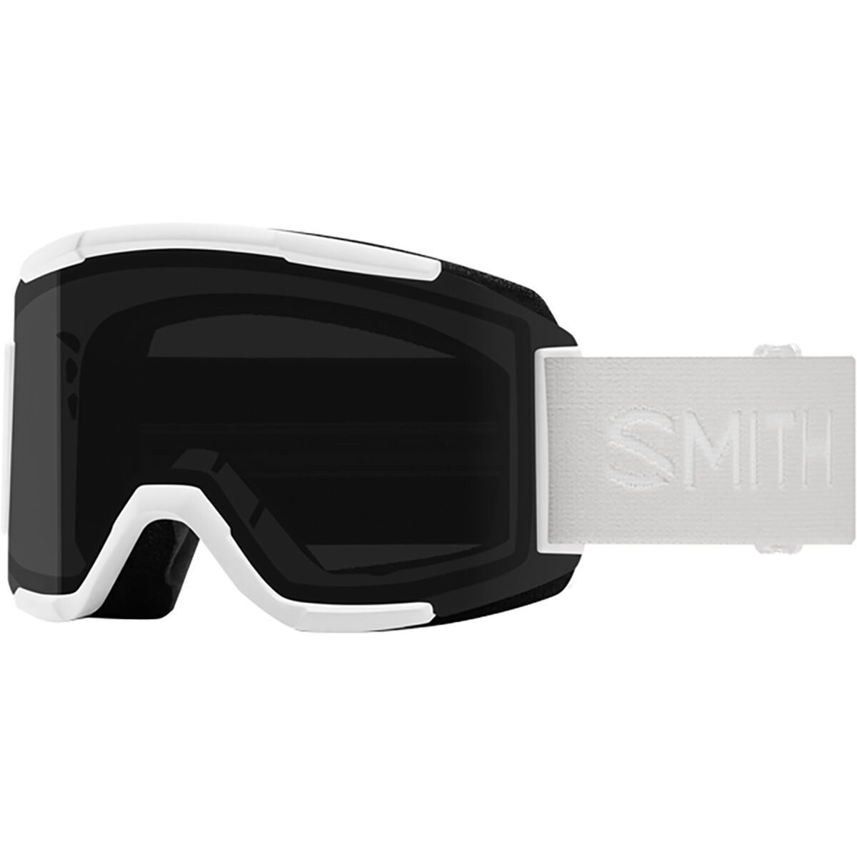 Smith Squad Goggles White Vapor/ChromaPop Sun Black/Yellow, One Size