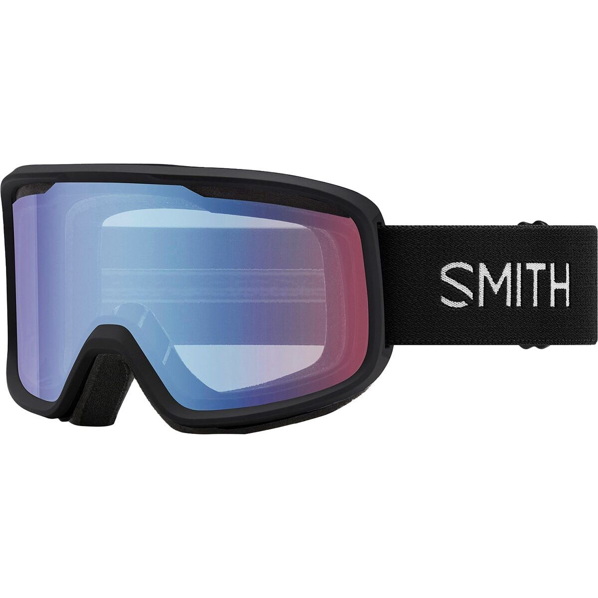 Smith Frontier Goggles Blue Sensor Mirror/Black, One Size