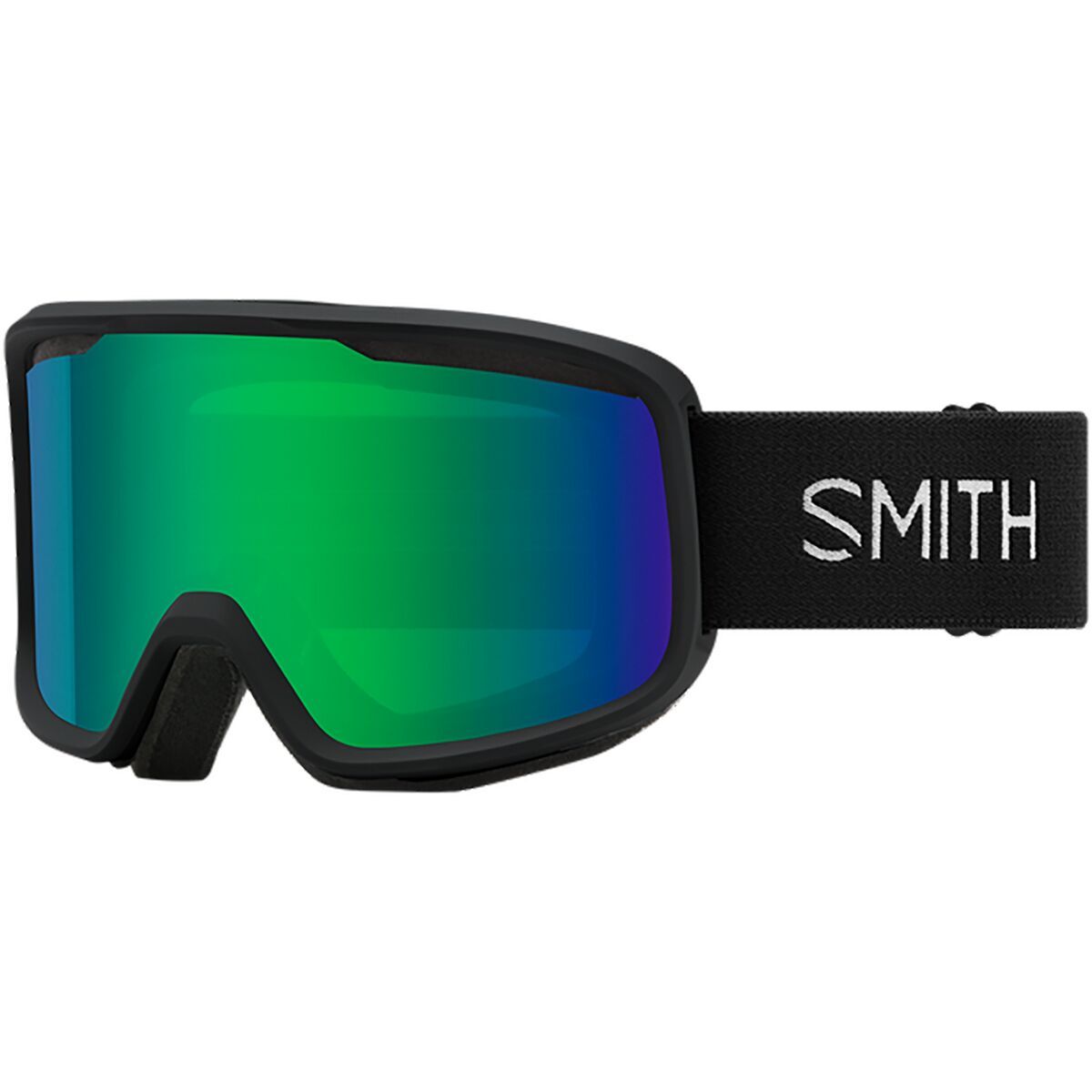 Smith Frontier Goggles Green Sol-X Mirror/Black, One Size