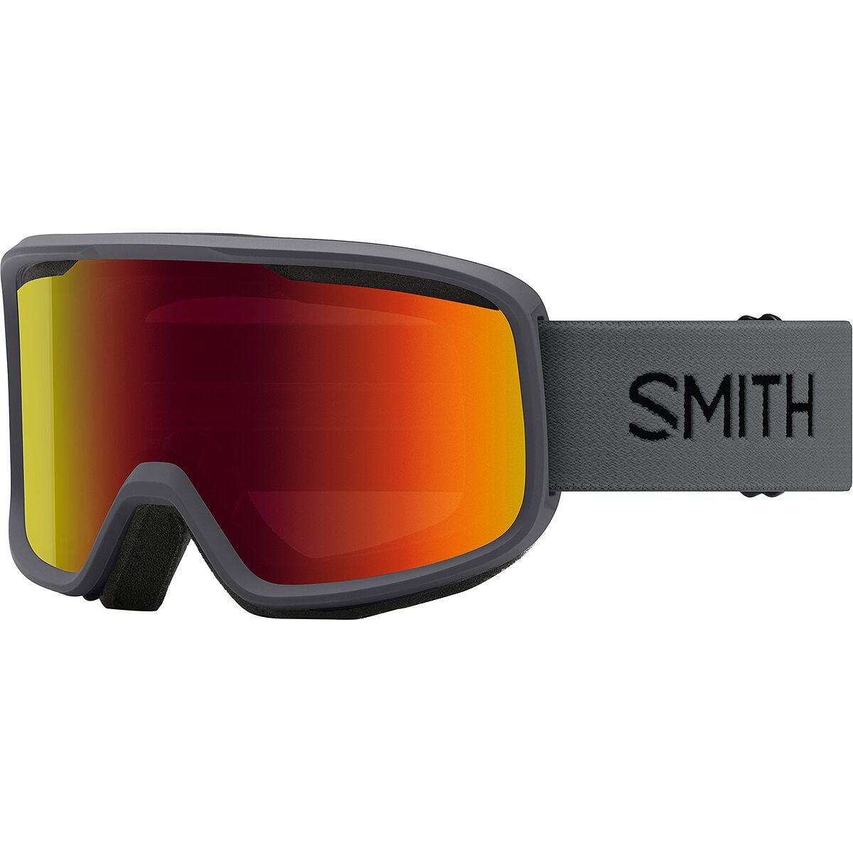 Smith Frontier Goggles Red Sol-X Mirror/Charcoal, One Size