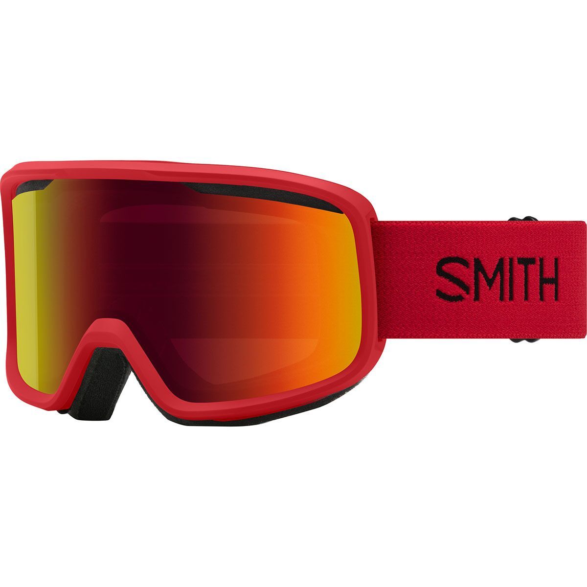 Smith Frontier Goggles Red Sol-X Mirror/Lava, One Size