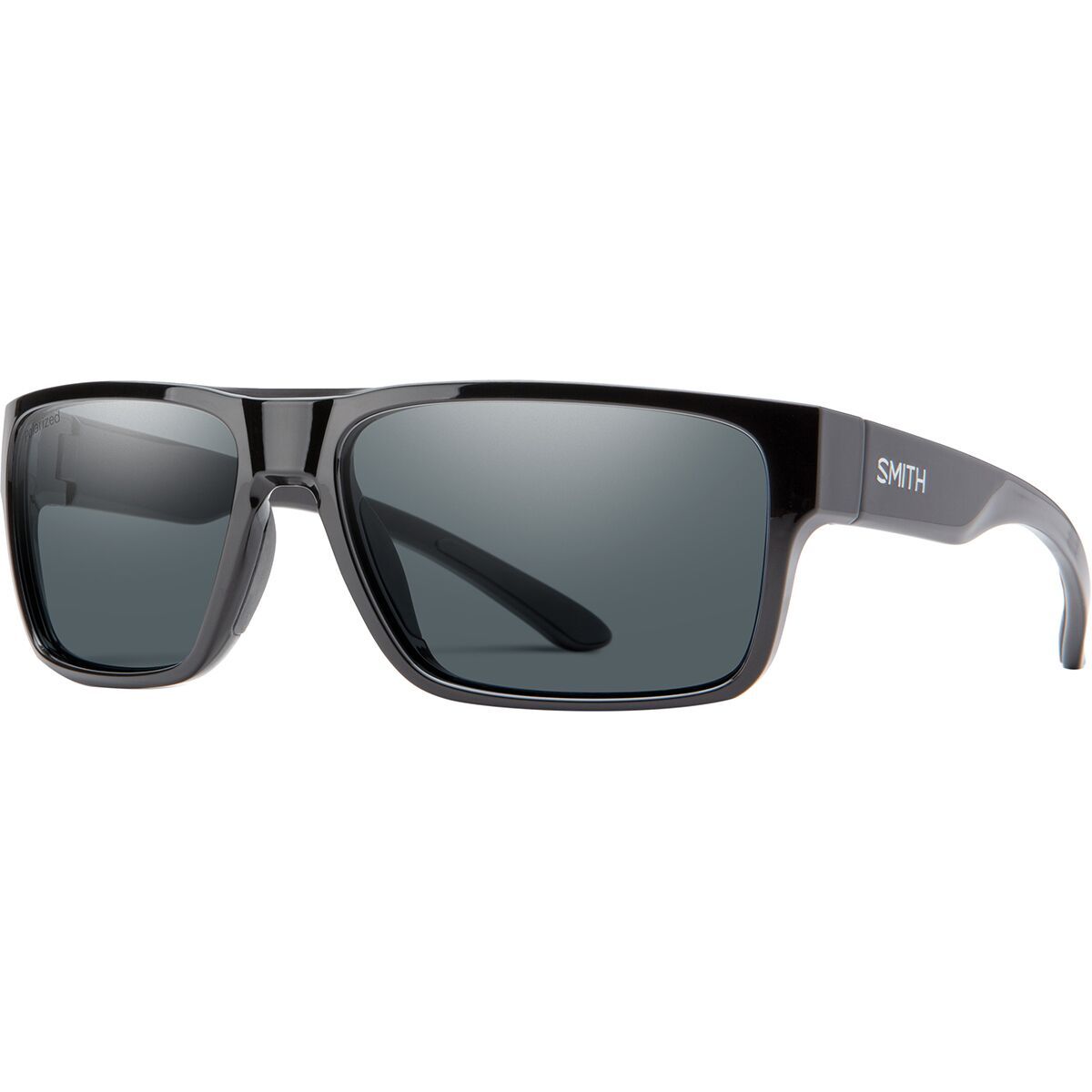 Smith Soundtrack Polarized Sunglasses Black/Polarized Gray, One Size