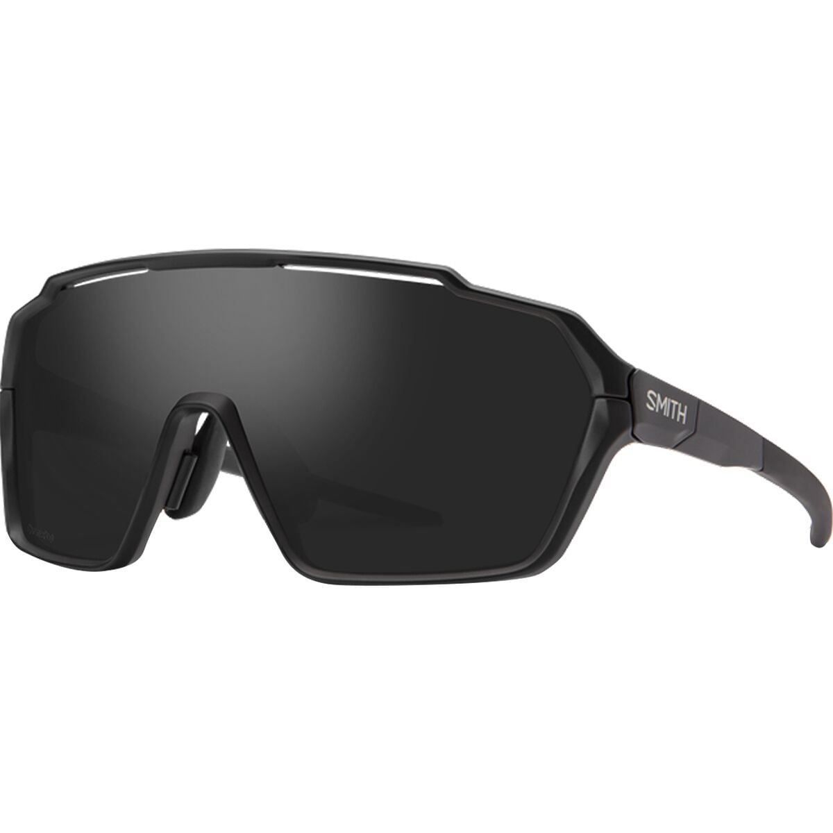 Pre-owned Smith Shift Mag Chromapop Sunglasses In Matte Black/chromapop Black
