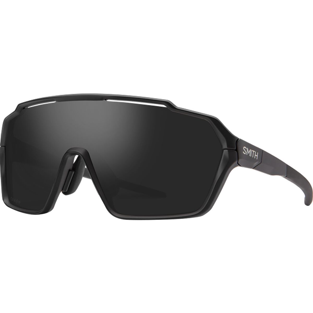 Image of Smith Shift MAG ChromaPop Sunglasses Matte Black/ChromaPop Black, One Size