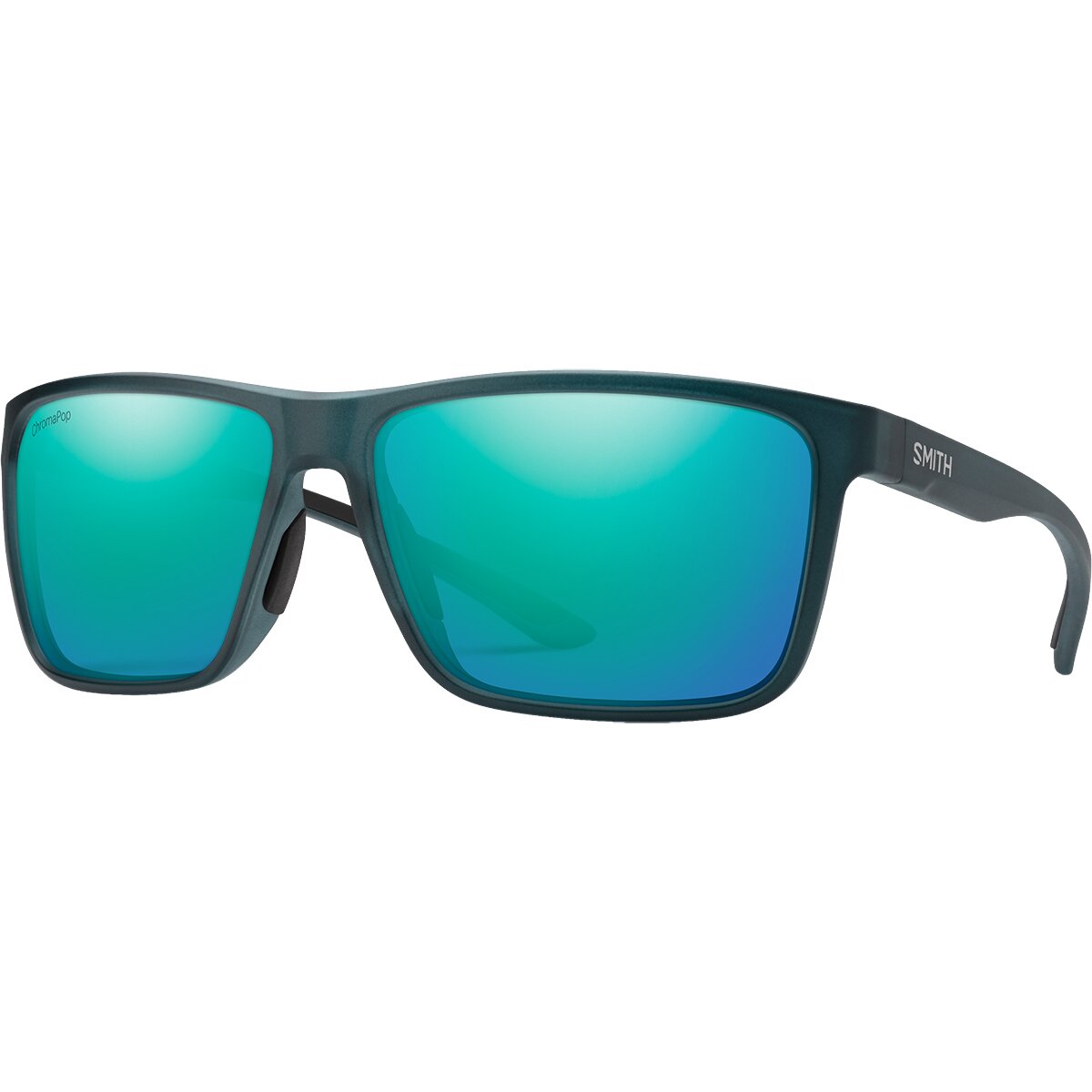 Image of Smith Riptide ChromaPop Polarized Sunglasses Matte Pacific Crystal, One Size