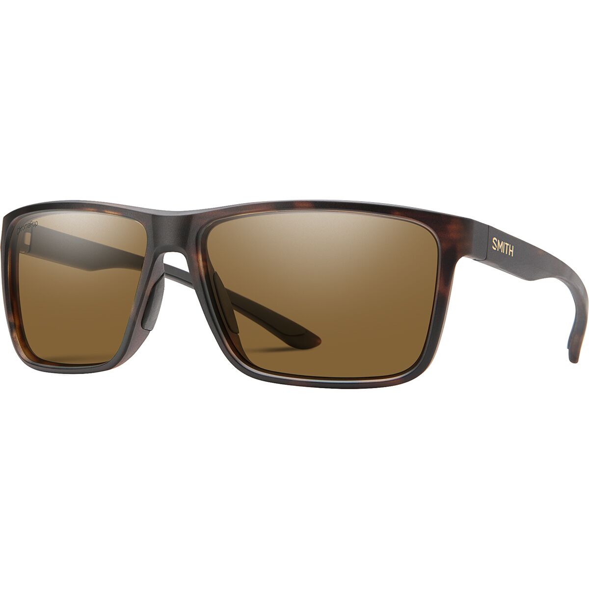 Image of Smith Riptide ChromaPop Polarized Sunglasses Matte Tortoise/ChromaPop Polarized Brown, One Size