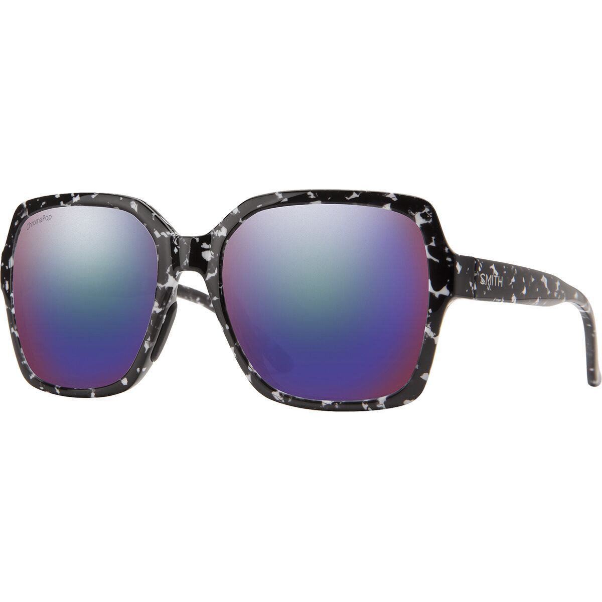 Image of Smith Flare ChromaPop Polarized Sunglasses - Women's Black Marble, One Size