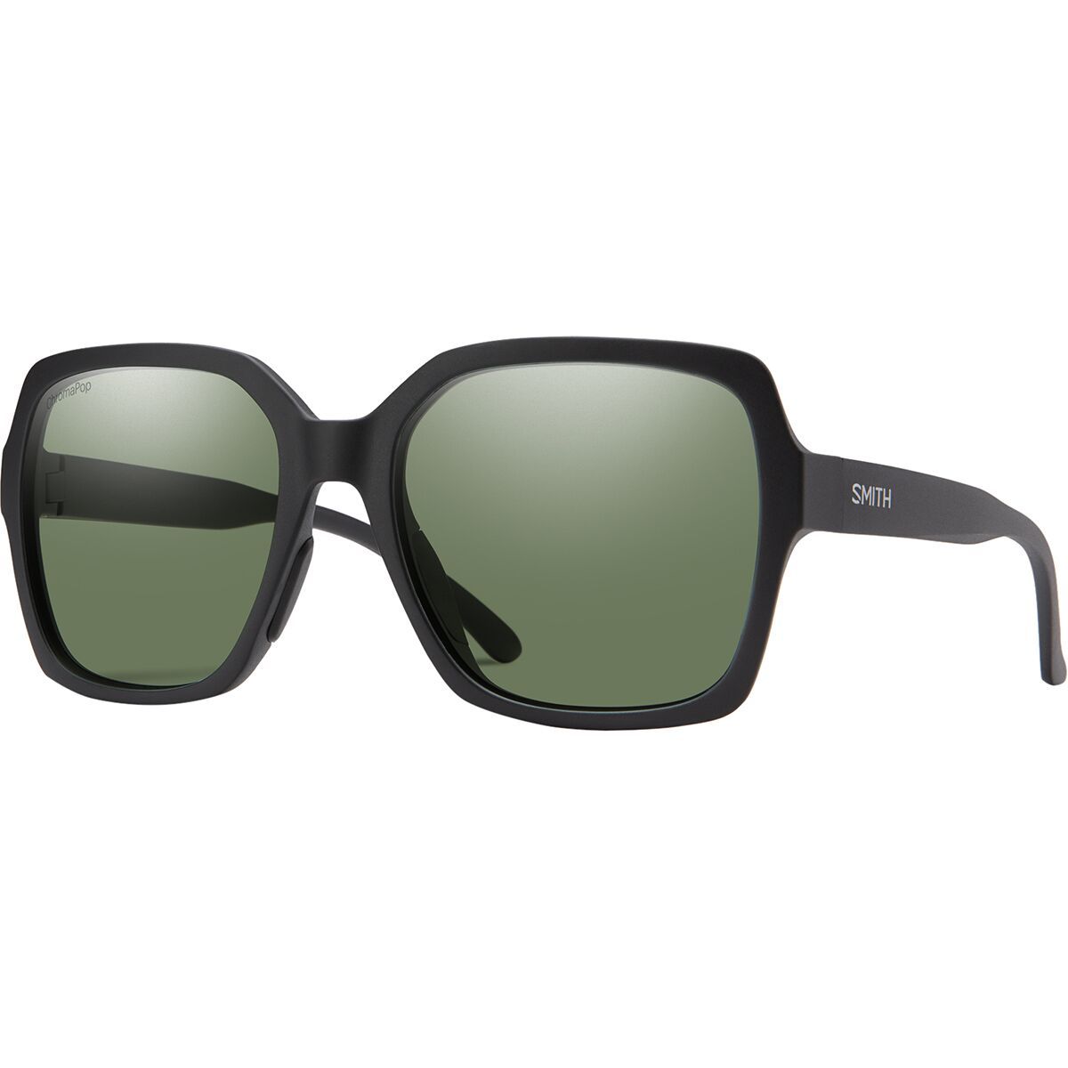 Smith Flare ChromaPop Polarized Sunglasses - Women's Matte Black, One Size
