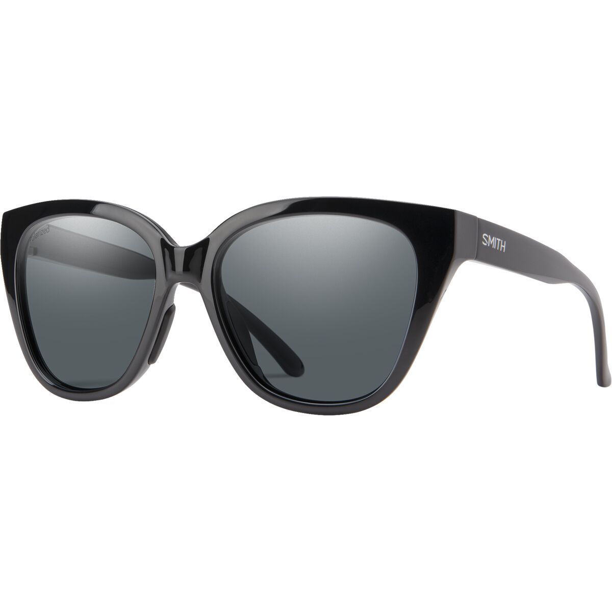 Smith Era ChromaPop Polarized Sunglasses - Women's Black/Polarized Gray, One Size