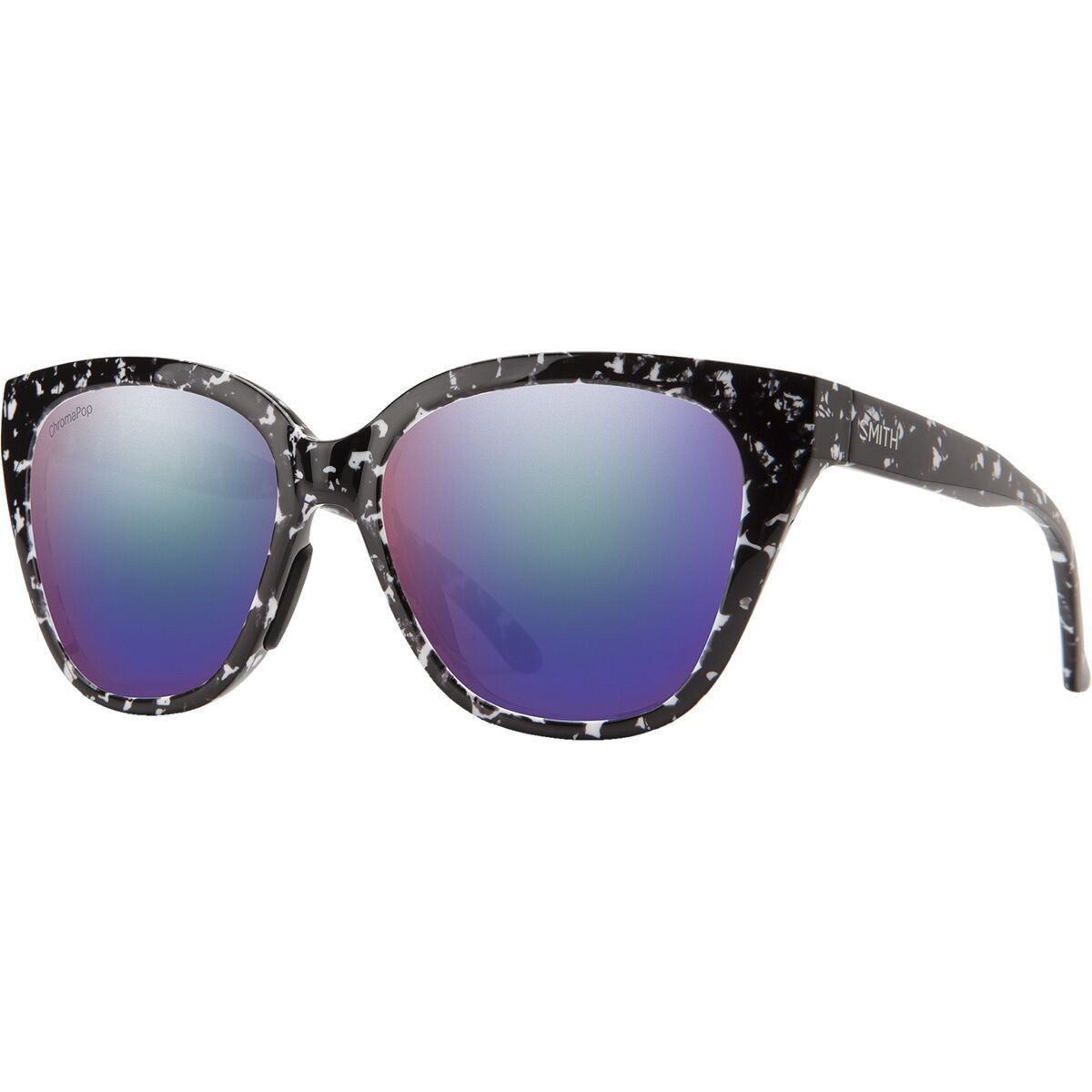 Smith Era ChromaPop Polarized Sunglasses - Women's Black Marble, One Size