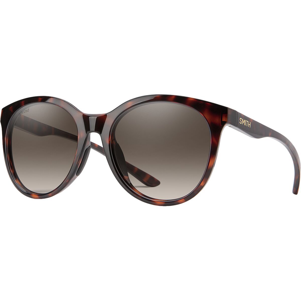 Smith Bayside Polarized Sunglasses - Women's Tortoise/Polarized Brown Gradient, One Size