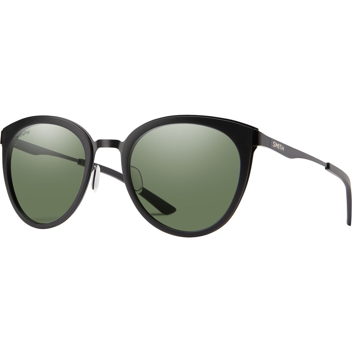 Image of Smith Somerset Polarized Sunglasses Matte Black, One Size