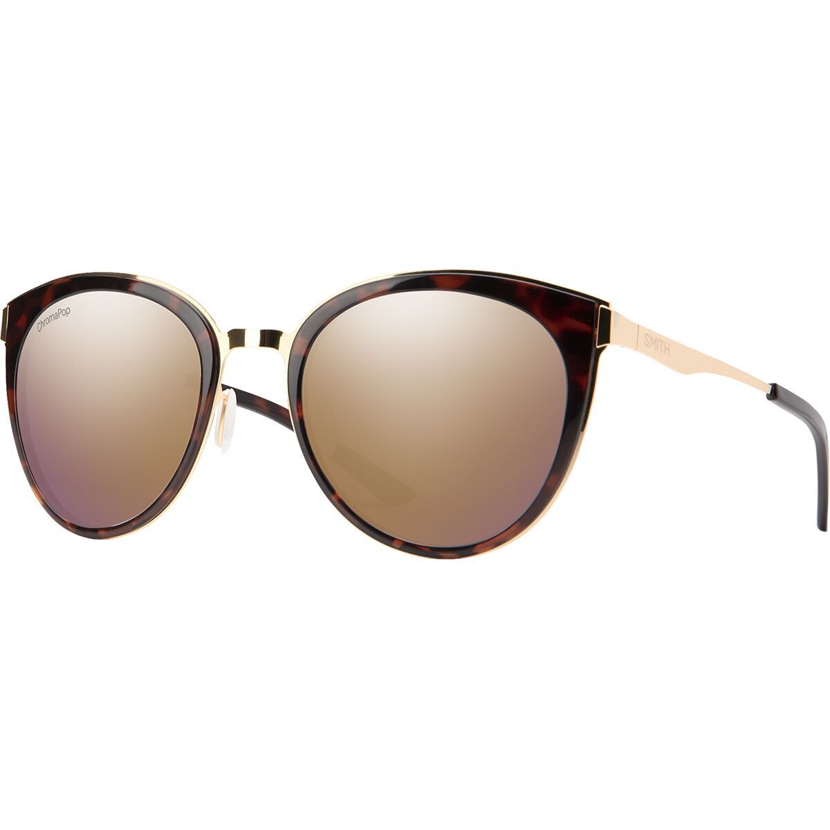 Image of Smith Somerset Polarized Sunglasses Tortoise Rose, One Size
