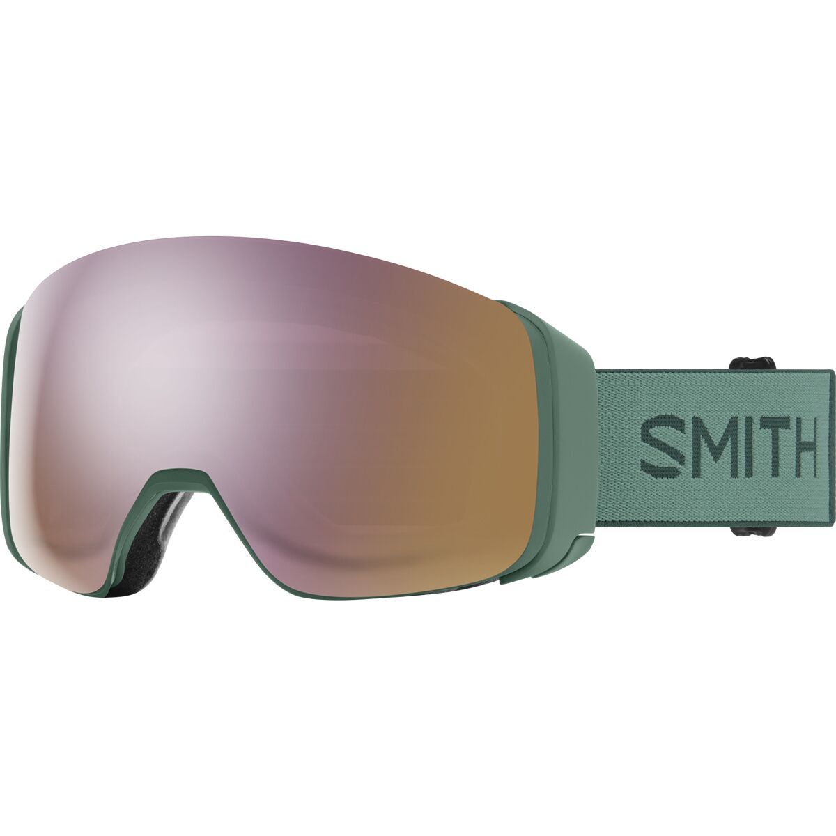 Smith 4D Mag Asian Fit Goggles Alpine Green, One Size